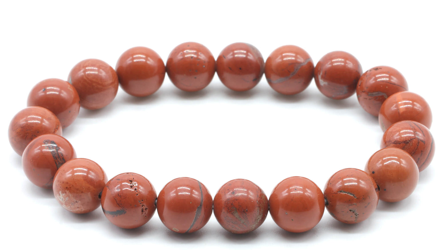 Bracelet Jaspe Rouge
