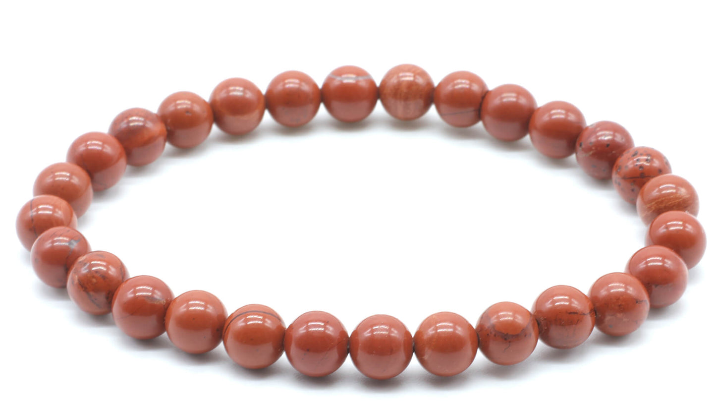 Bracelet Jaspe Rouge