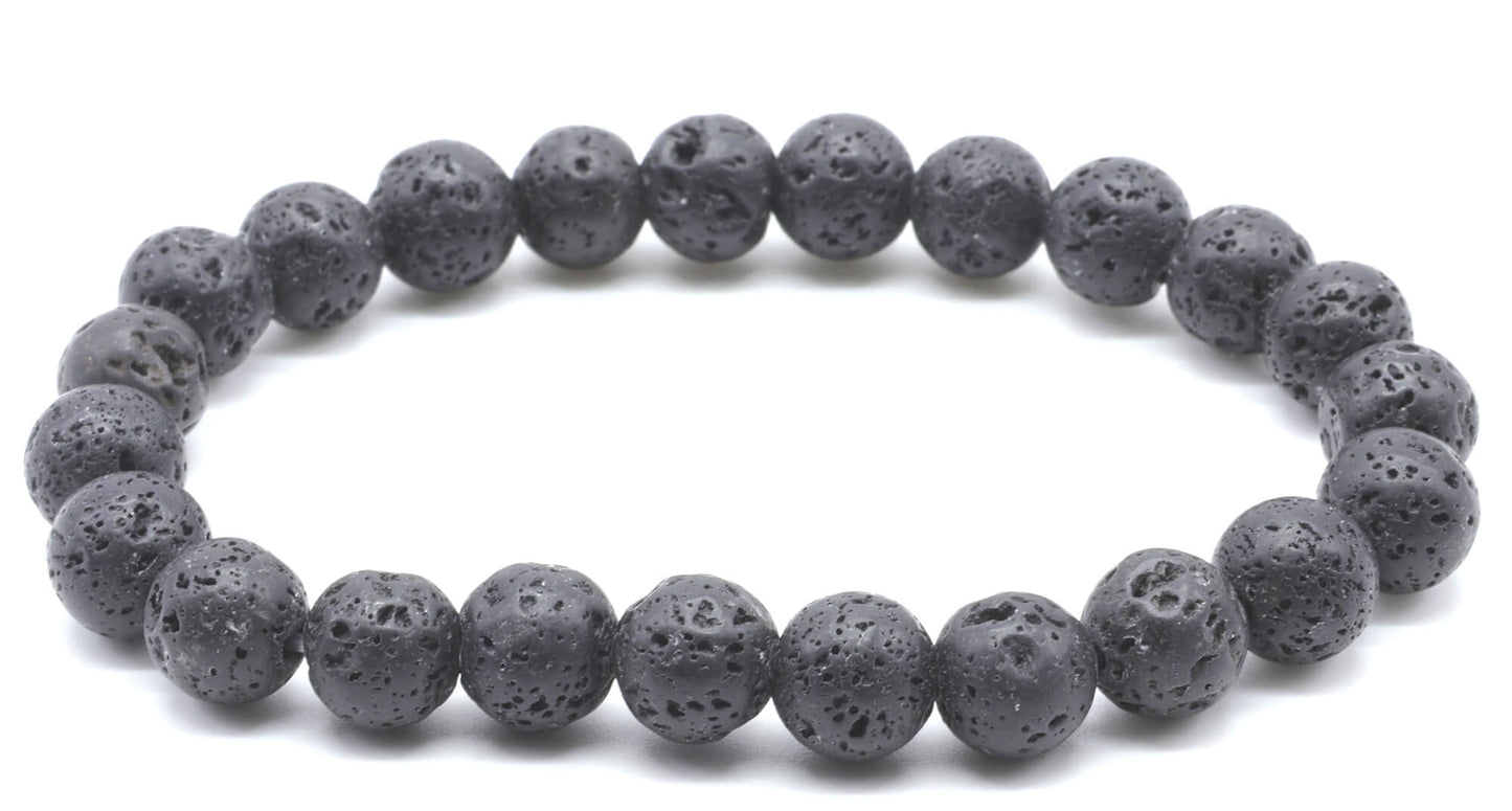 Bracelet Pierre de Lave