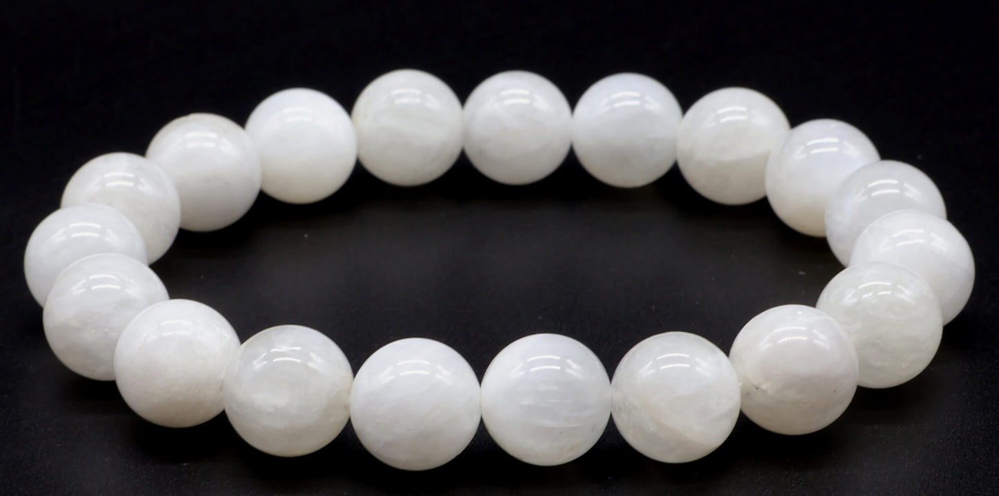 Bracelet Pierre de Lune blanche
