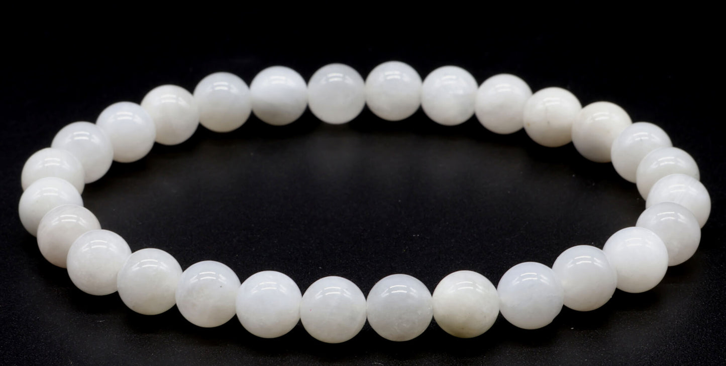 Bracelet Pierre de Lune blanche