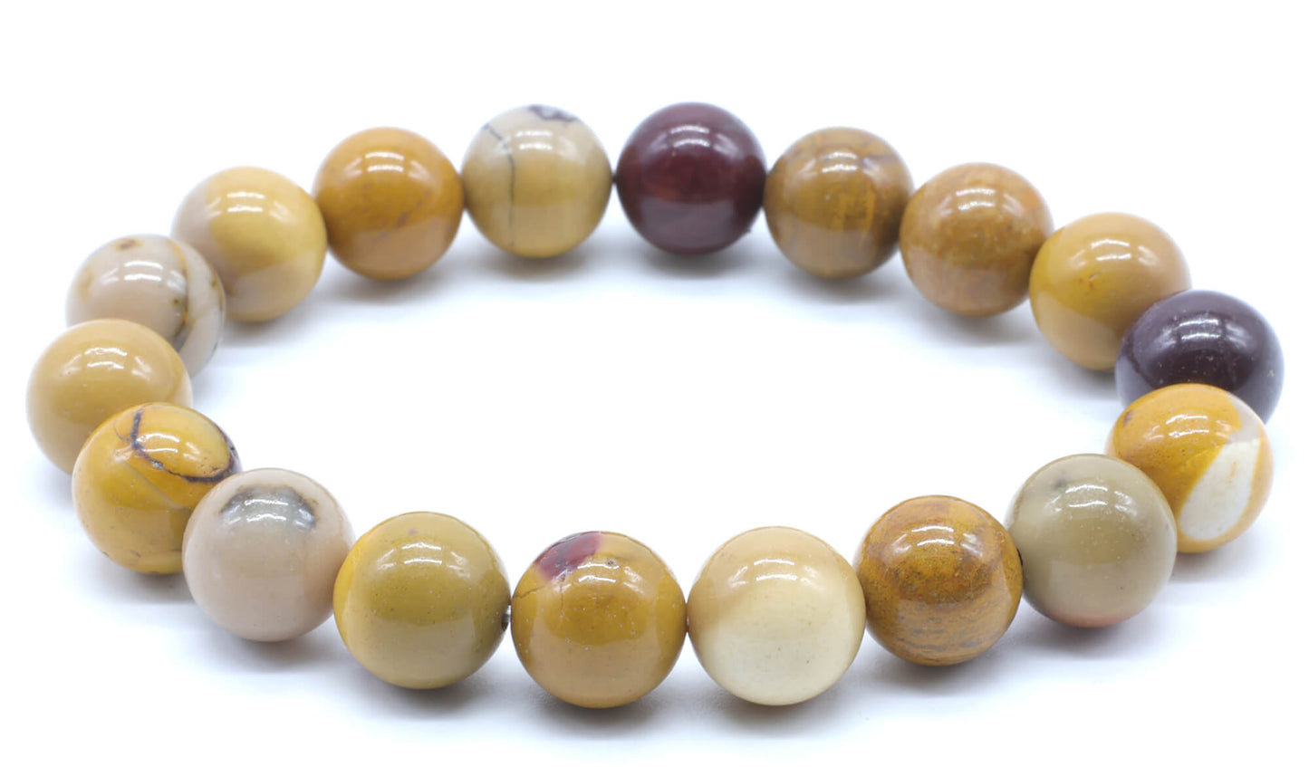 Bracelet Jaspe Mokaïte