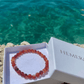 Bracelet Cornaline Rubanée