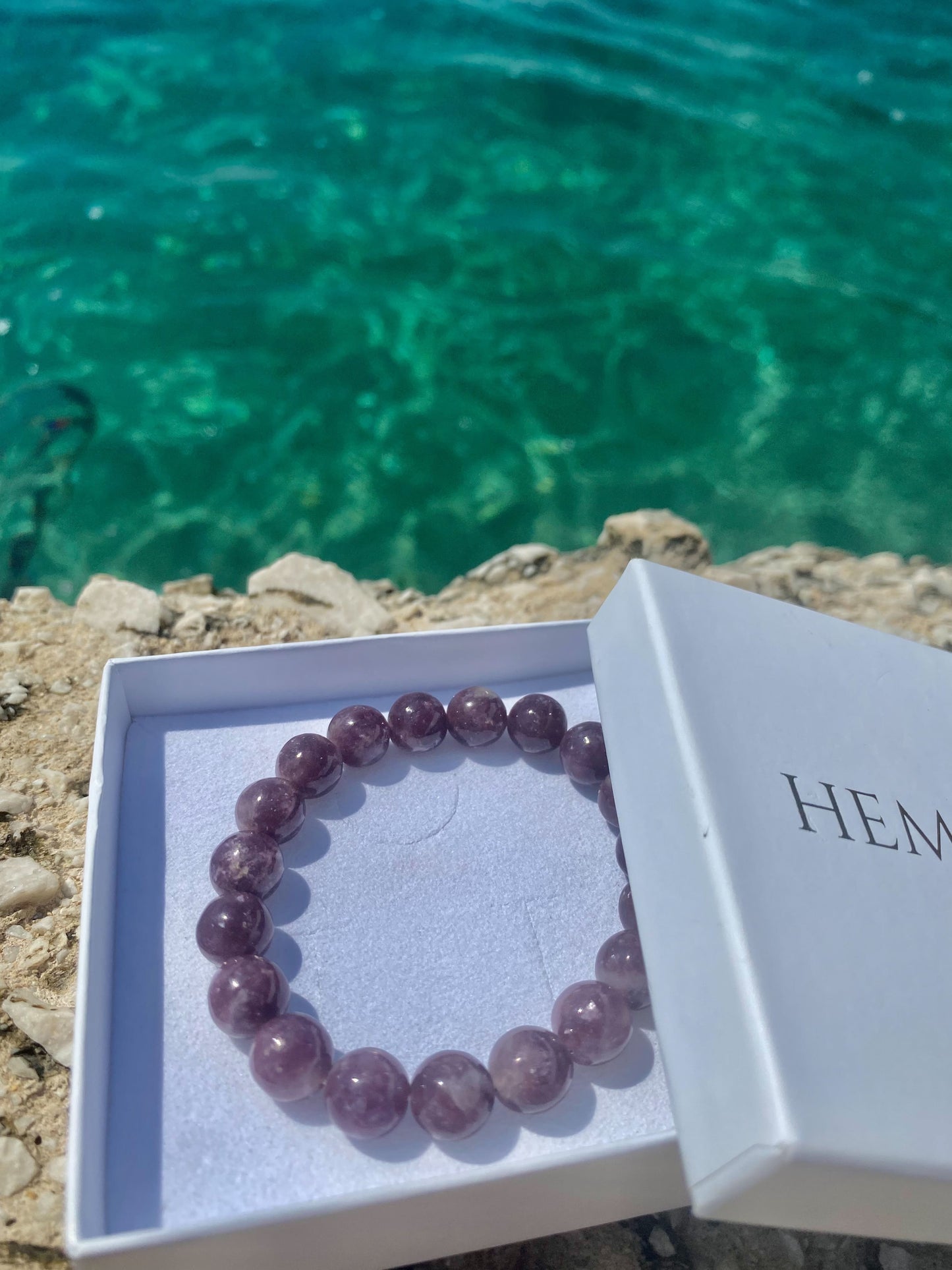 Bracelet Lépidolite