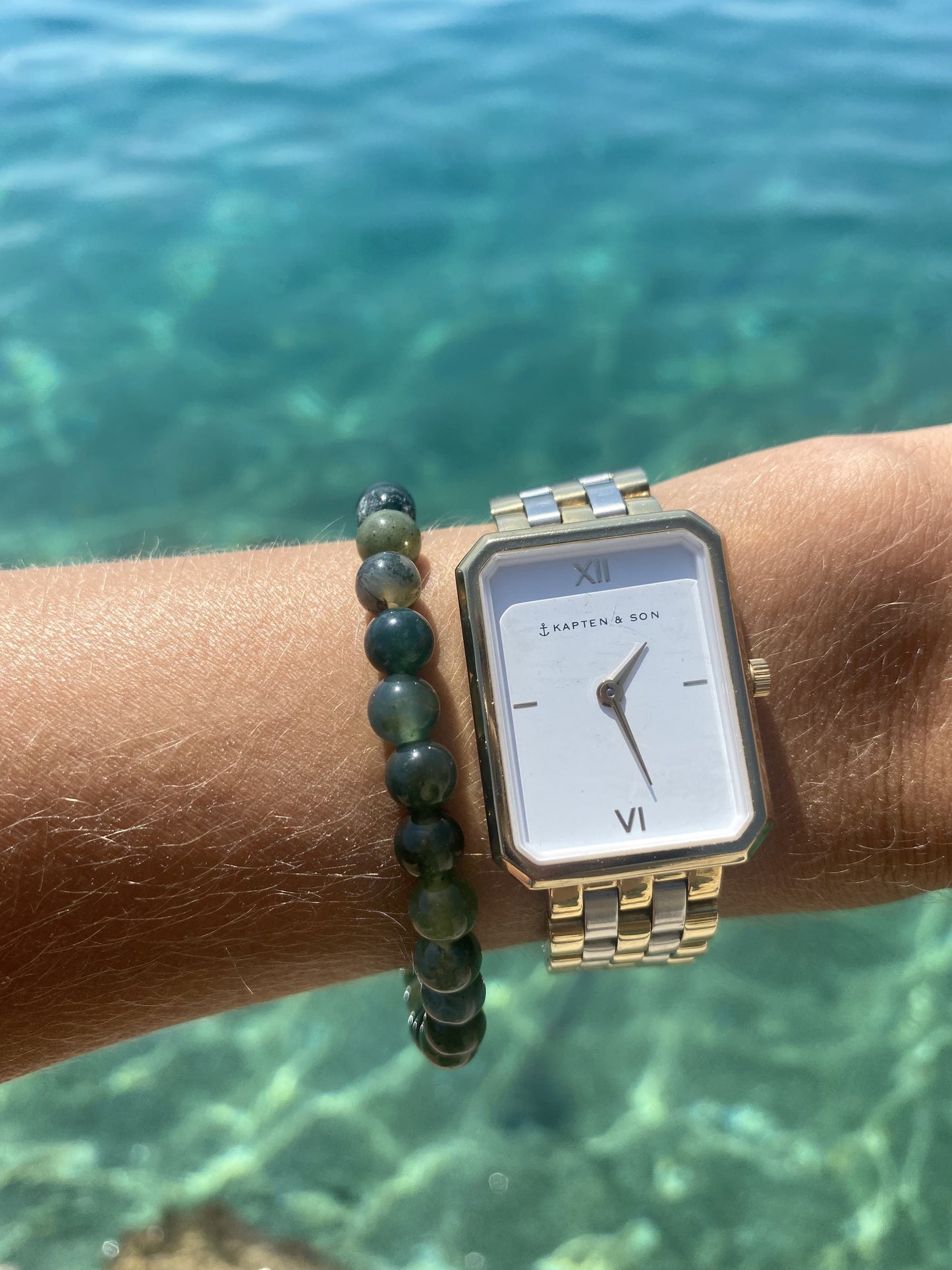 Bracelet Agate Mousse