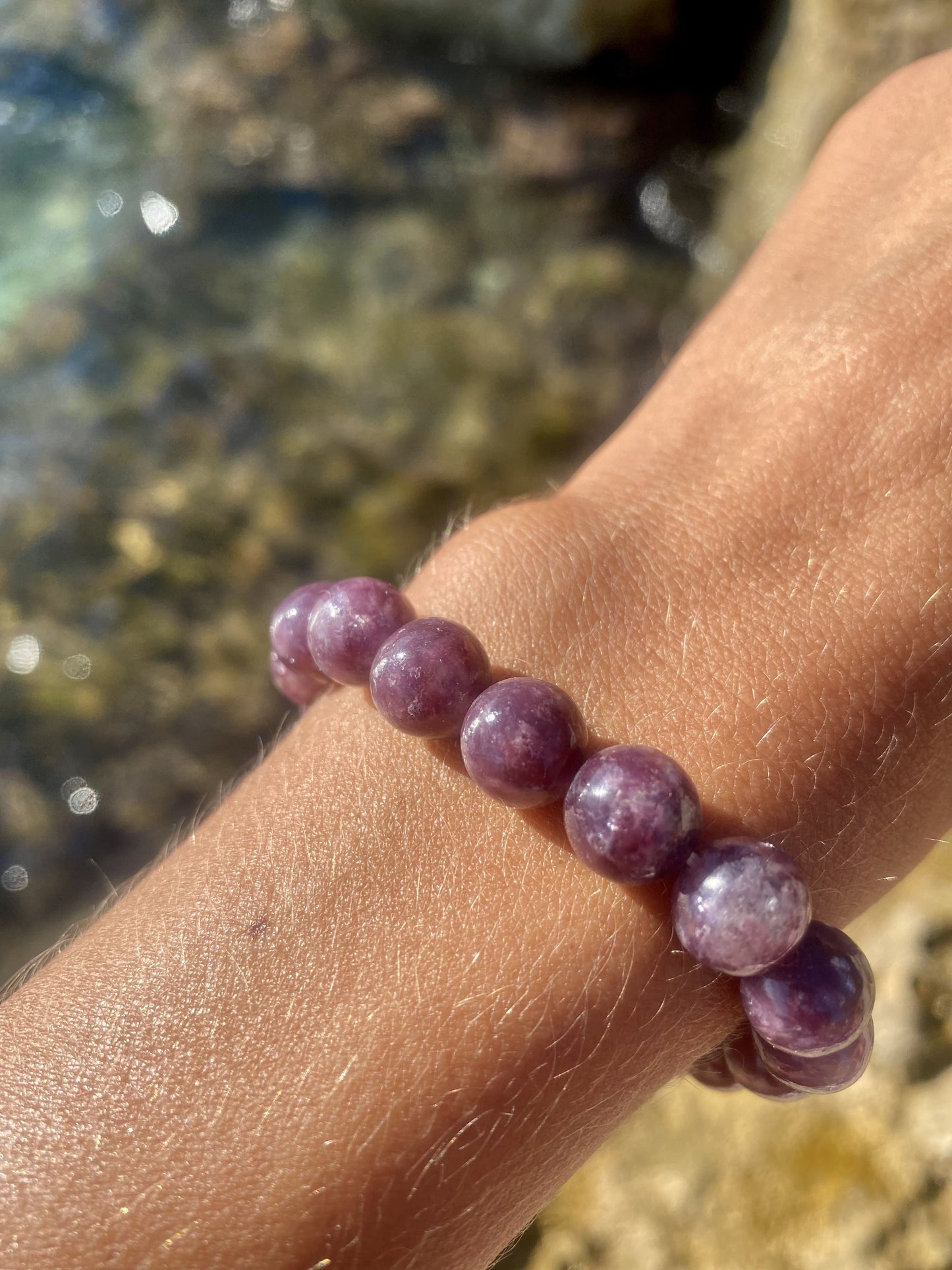 Bracelet Lépidolite