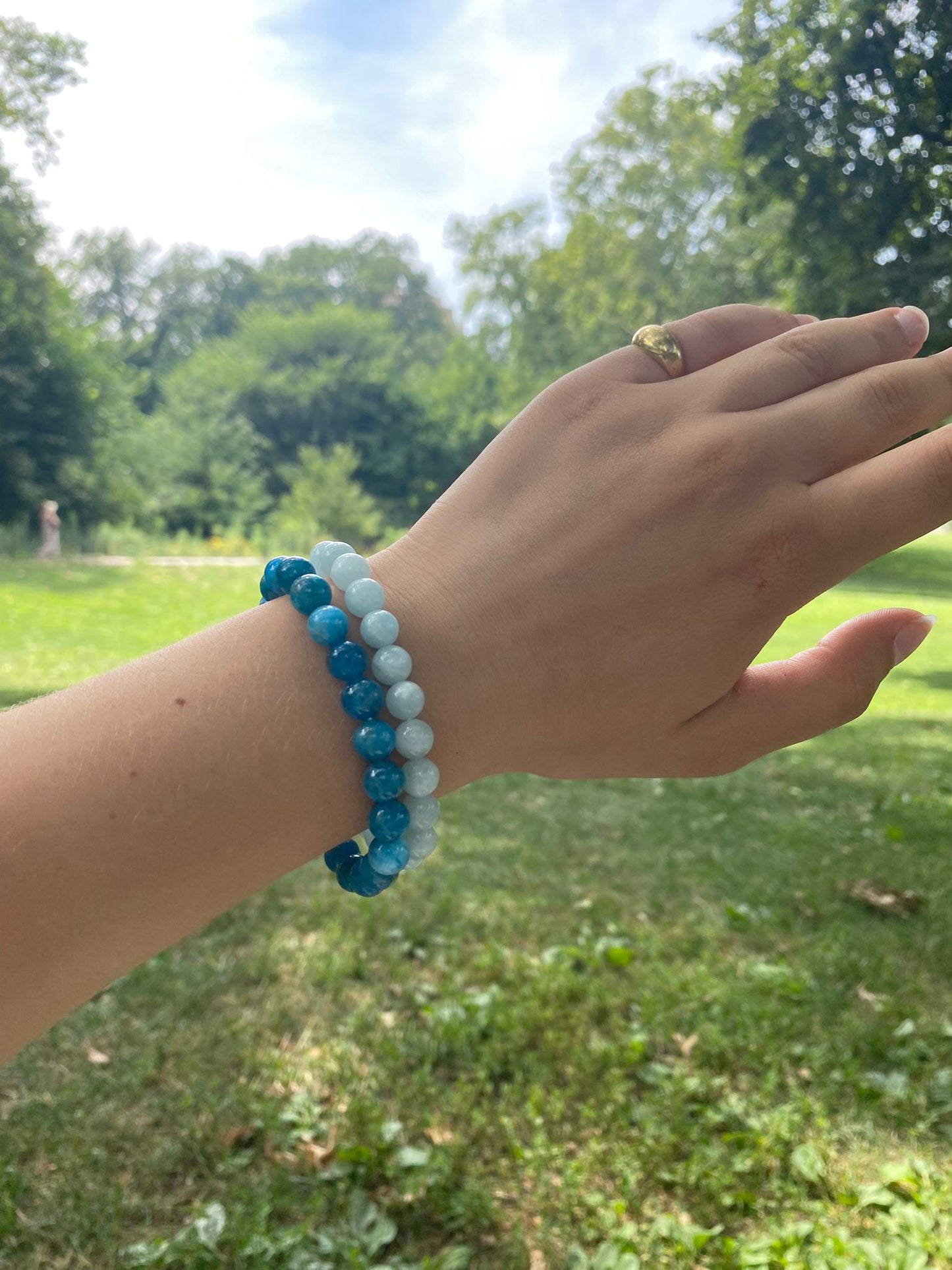 Bracelet Apatite Extra