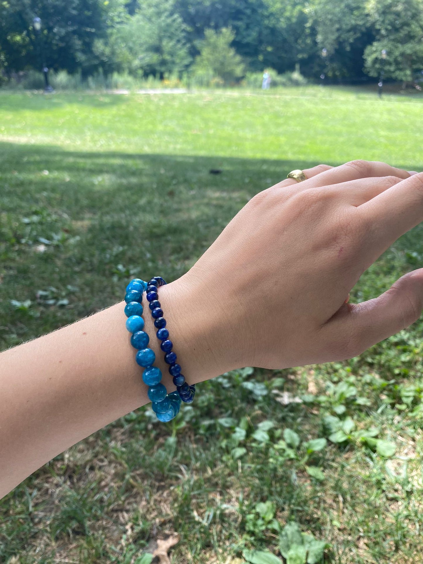 Bracelet Apatite Extra