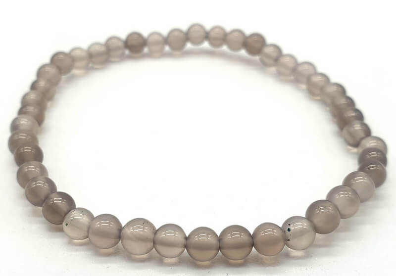 Bracelet Agate Grise