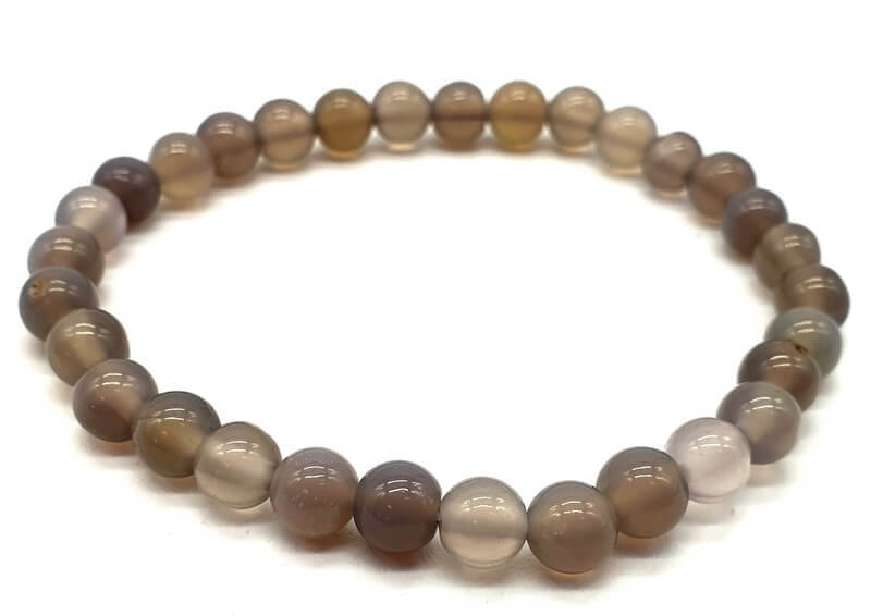 Bracelet Agate Grise