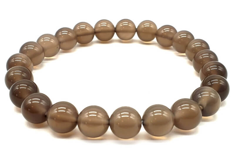 Bracelet Agate Grise