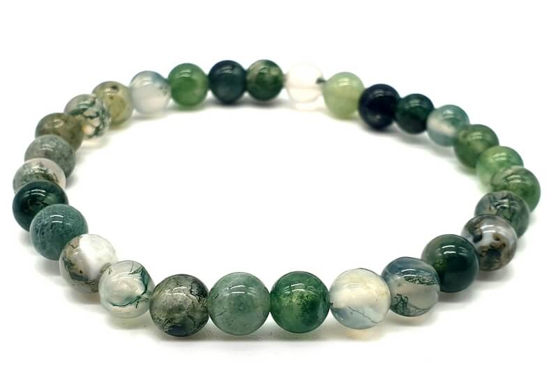 Bracelet Agate Mousse