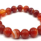 Bracelet Cornaline Rubanée
