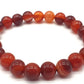 Bracelet Cornaline Rubanée