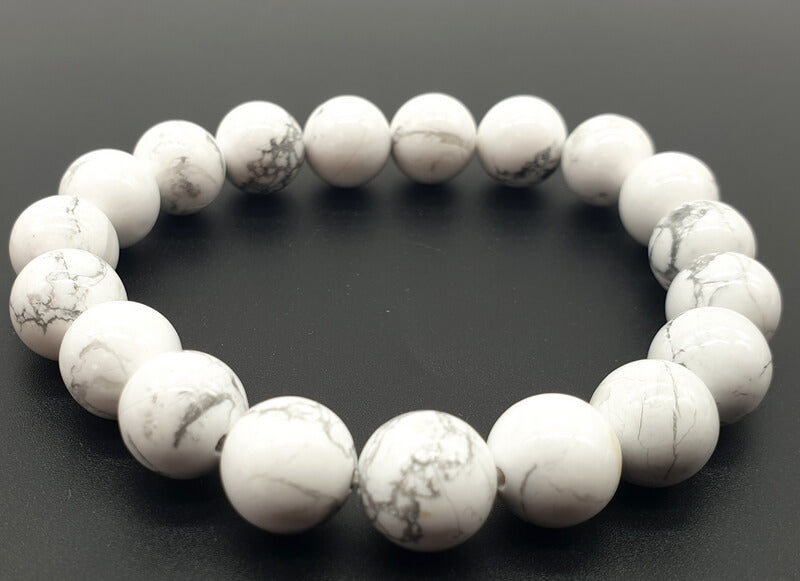 Bracelet Howlite Blanche