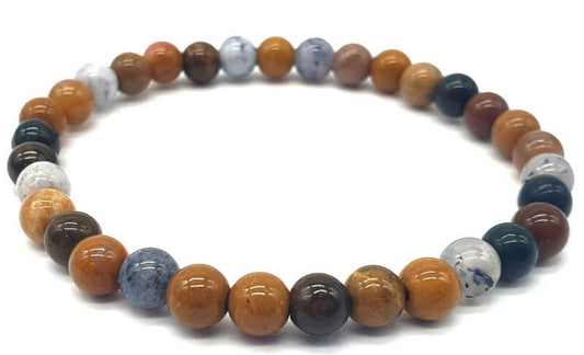 Bracelet Jaspe Océan