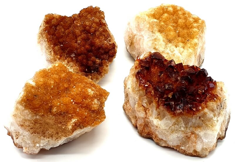 Druses Citrine Chauffée 'AB'